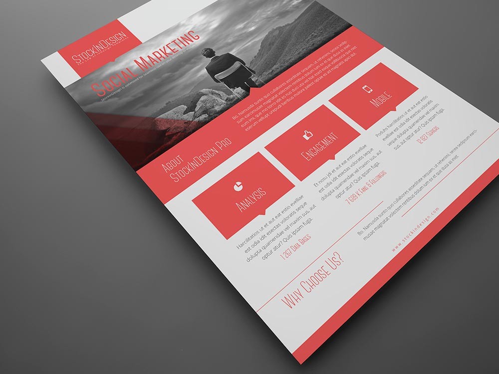 Free Brochure Templates Indesign Flyer For