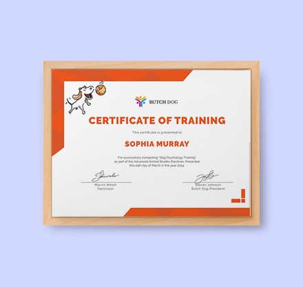 Free Certificate Templates In Pages Download Ready Made Template Net Dog Training