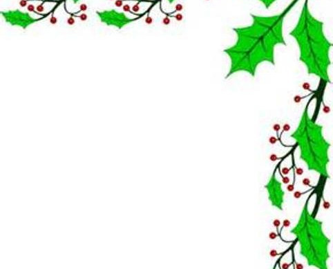 Free Christmas Border Clip Art Download Ivy