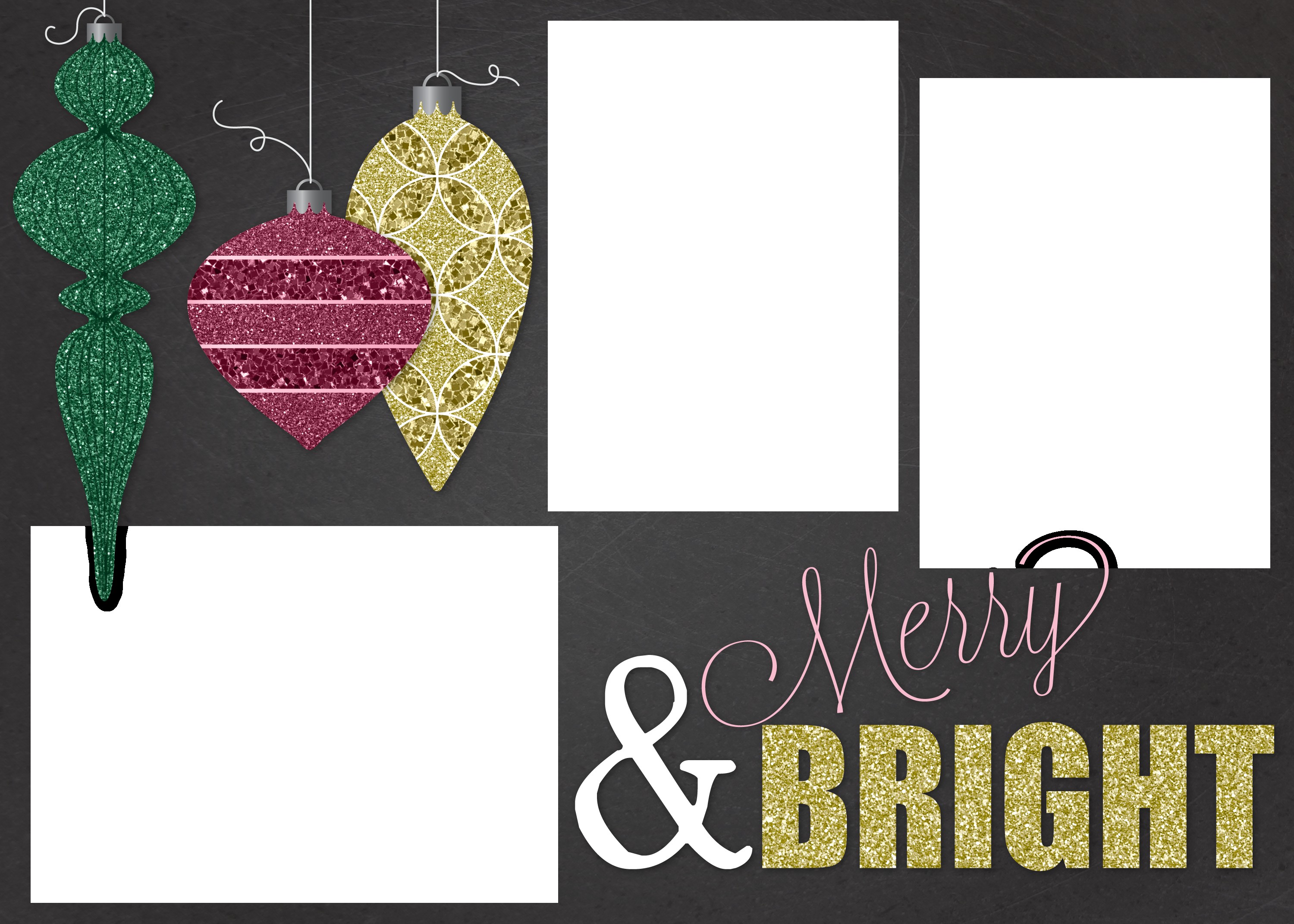 Free Customizable Christmas Card Template Houseful Of Handmade Chalkboard Templates