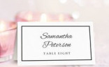 FREE DIY Printable Place Card Template And Tutorial Wedding Free Download