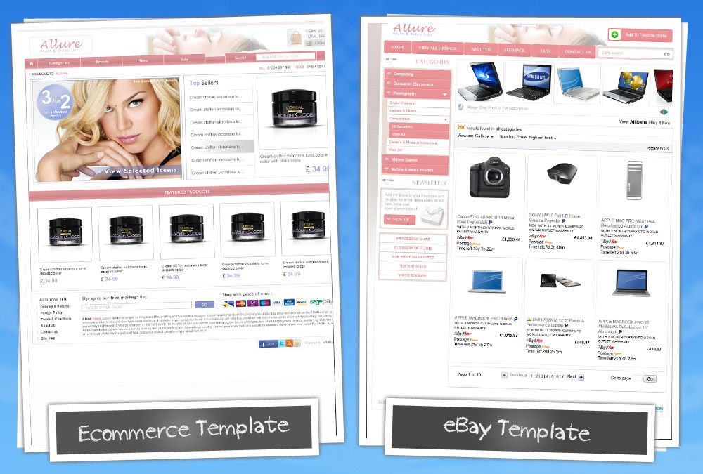 Free EBay Templates Listing Ebay Store