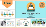 Free Education PowerPoint Templates Design School Ppt Template