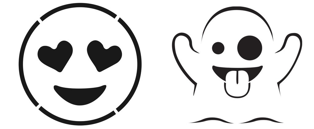 Free Emoji Pumpkin Templates POPSUGAR Tech Ghost Stencil
