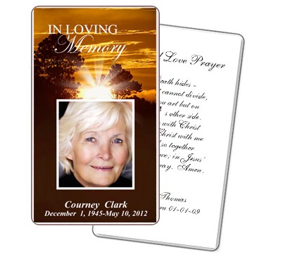 Free Funeral Cards Ukran Agdiffusion Com Obituary Prayer
