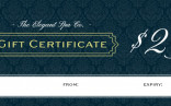 Free Gift Certificates Templates Design Your Fake Voucher Maker