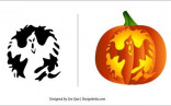 Free Halloween Pumpkin Carving Patterns 2012 15 Scary Stencils In