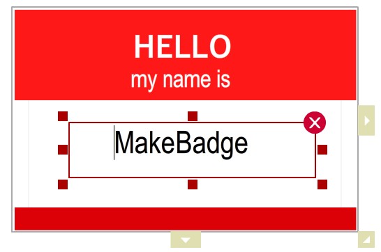 Free Hello My Name Is Nametag Template Of 2018 MakeBadge Tags Printable