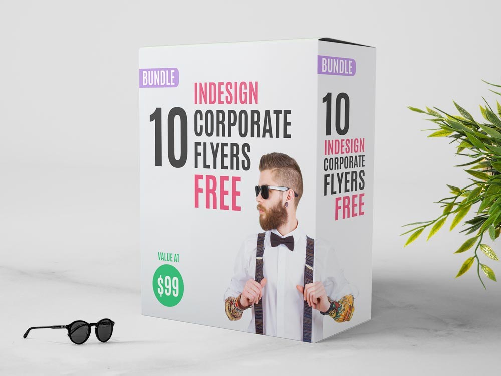 FREE InDesign Bundle 10 Corporate Flyer Templates StockInDesign Free For Indesign