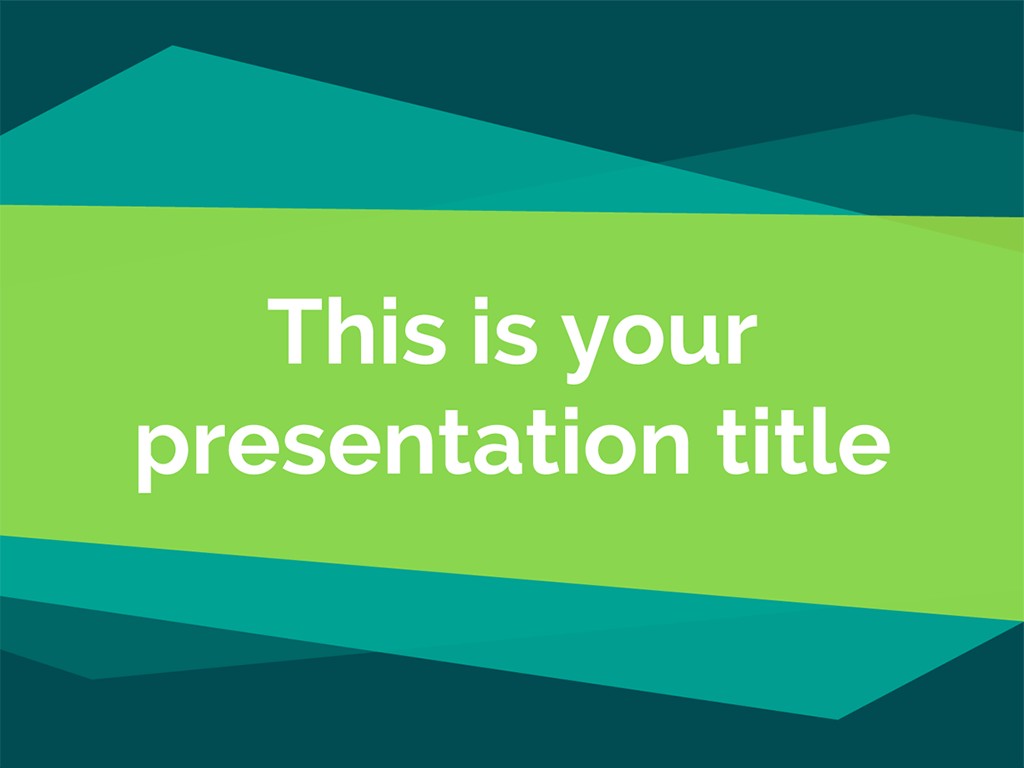Free Modern Powerpoint Template Or Google Slides Theme With Presentation