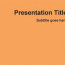 Free Orange School Homework PowerPoint Template Ppt