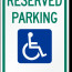 Free Parking Signs Professional No Sign PDF S Handicap Template