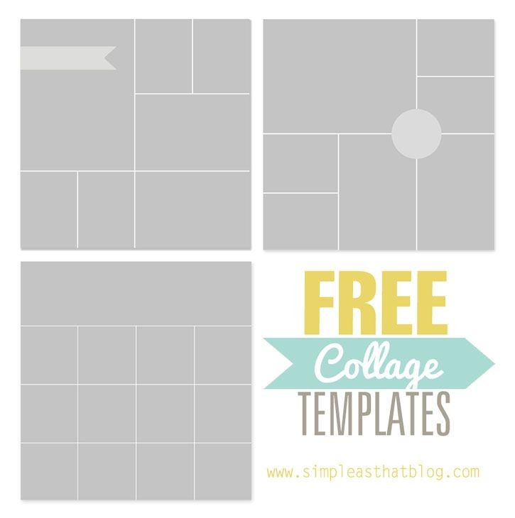 Free Photo Collage Templates From Simple As That Photography Tips Template Photoshop