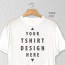 Free Plain White Realistic T Shirt Mockup PSD On Behance