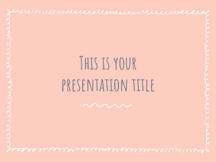 Free Powerpoint Template Or Google Slides Theme With Sketchy Borders Themes