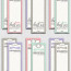 Free Printable Bookmark Template Demire Agdiffusion Com Bookmarks Templates