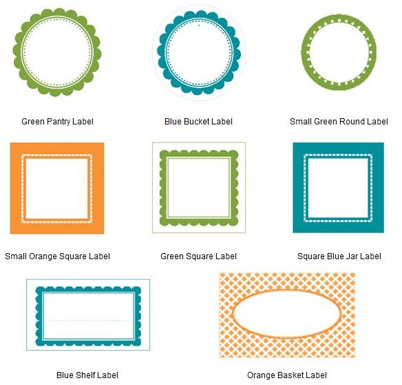 Free Printable Labels From BHG Com Square