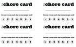 Free Printable Punch Card Template