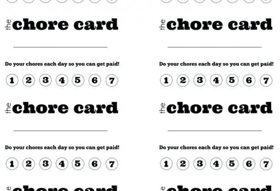 Free Printable Punch Card Template