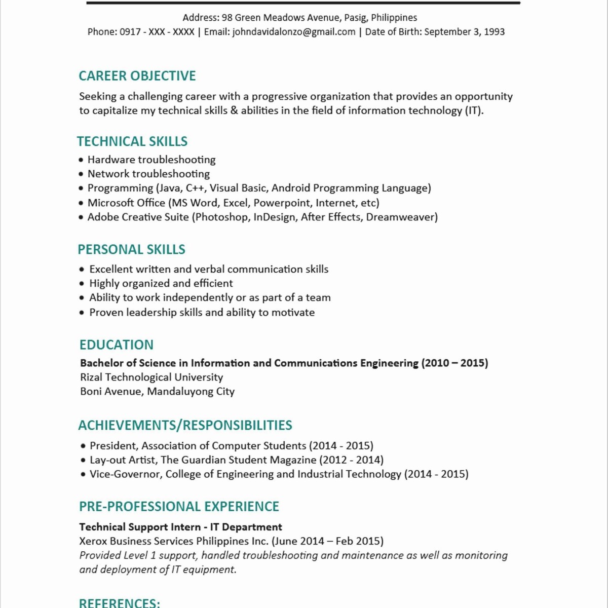 Free Resume Templates Microsoft Best Of Works