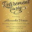Free Retirement Party Flyer Templates Superb Invitation Template