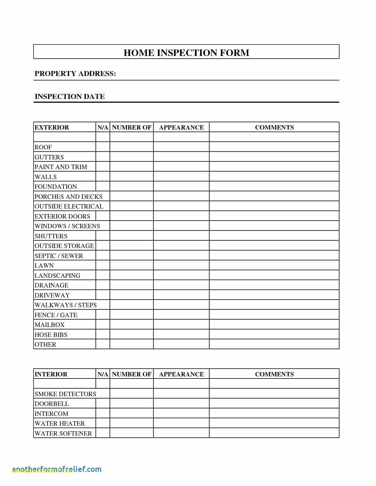 Free Roof Certification Template Home Inspection Report Form