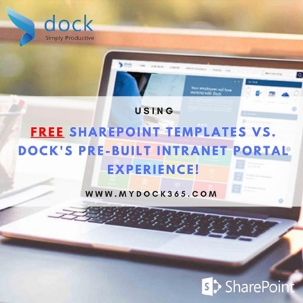 Free SharePoint Templates Vs Dock S Pre Built Intranet Experiences Sharepoint