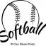 Free Softball Clipart Vector Download