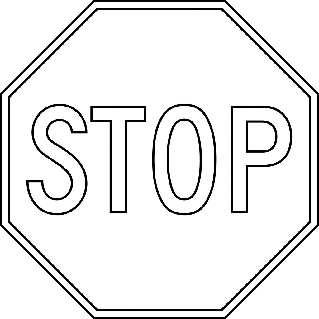 Free Stop Sign Template Printable Download Clip Art Templates