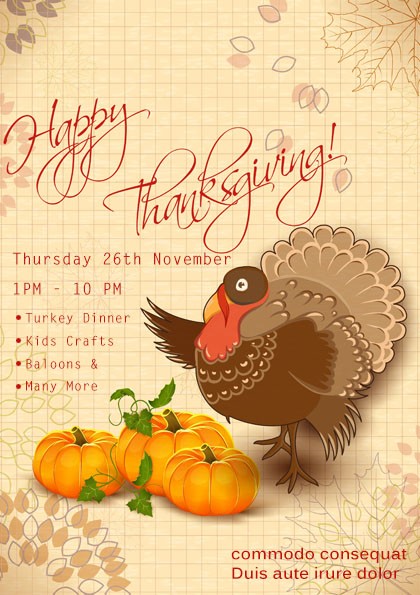 Free Thanksgiving Templates For Word Picture Gallery Website