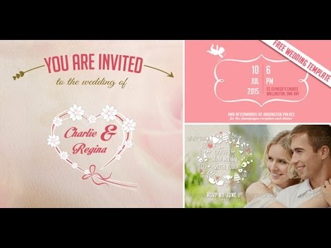 Free Video Wedding Invitation Save The Date After Effects Template Indian
