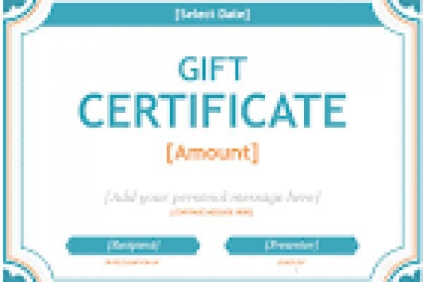 Gift Certificate Template For Mac Site