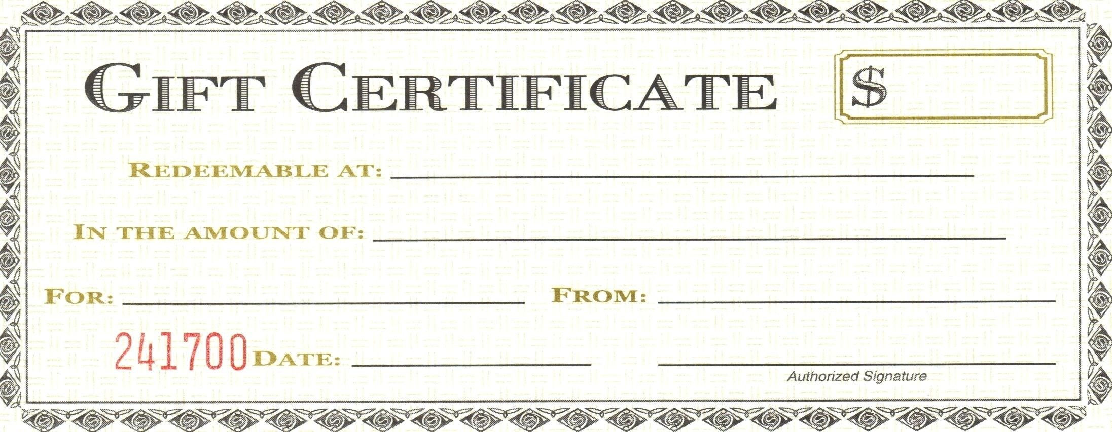 Gift Certificate Template Free Open Office Copy Printable