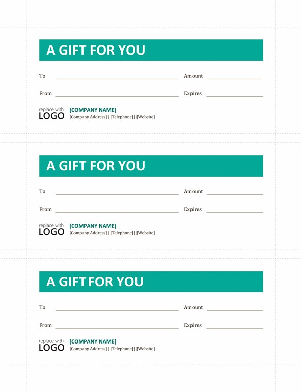 Gift Certificate Template Word 2013 How To Create A In