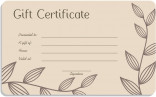 Gift Template Ukran Agdiffusion Com Nail Certificate Free