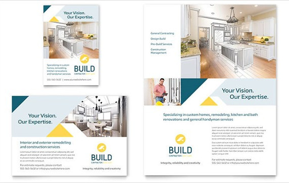 Half Page Brochure Template 1 2 Flyer Stackerx