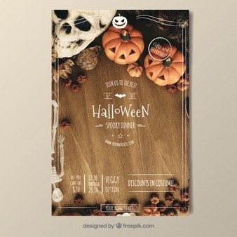 Halloween Flyer Vectors Photos And PSD Files Free Download