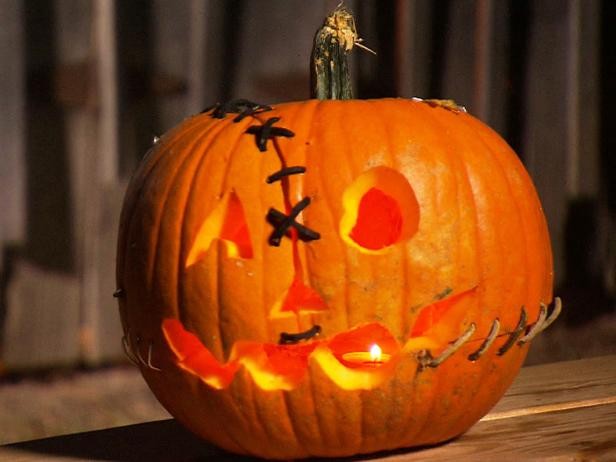 Halloween Pumpkin Carving Frankenstein Jack O Lantern How Tos DIY
