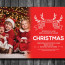 Happy Christmas Card Psd Template For Free Download On Pngtree