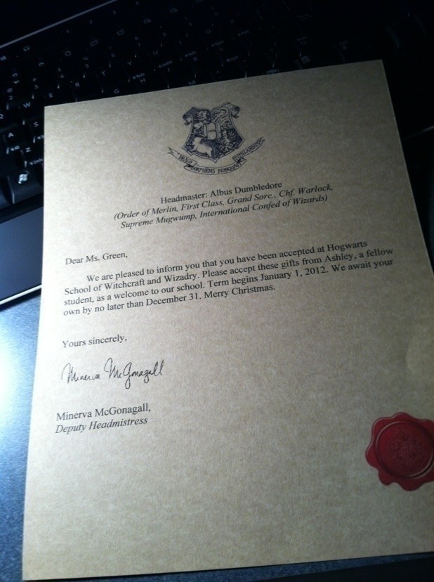 Harry Potter Hogwarts Acceptance Letter How To Make A Digital Your Own