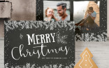 HOLIDAY CARDS 7thAvenue Designs Logo And Templates For Christmas Card Photographers