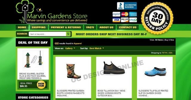 Home Garden Store Gets EBay Design Matching Listing Template Best Ebay Templates