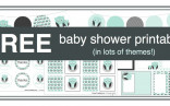 Home Shower That Baby Free Mustache Printables