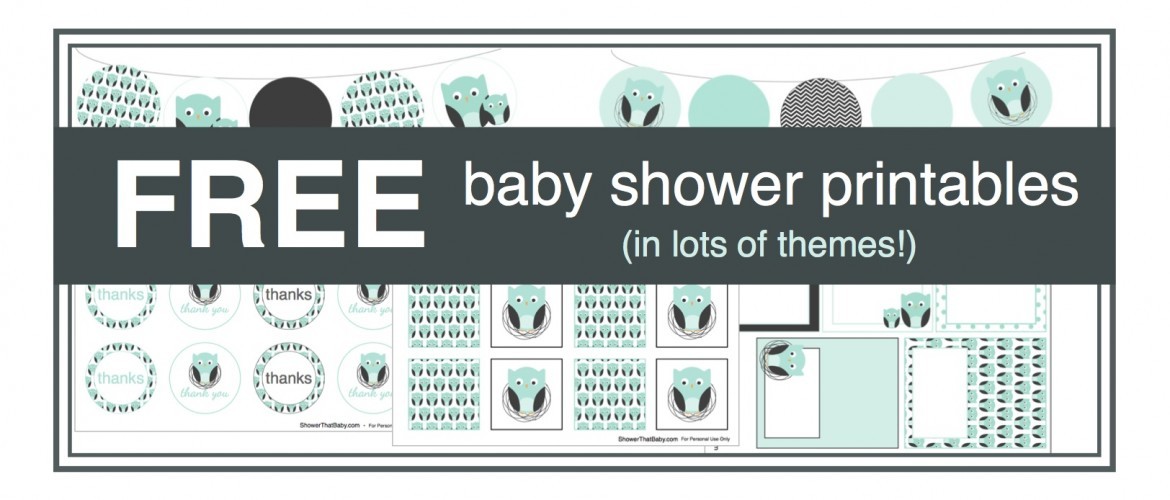 Home Shower That Baby Free Mustache Printables