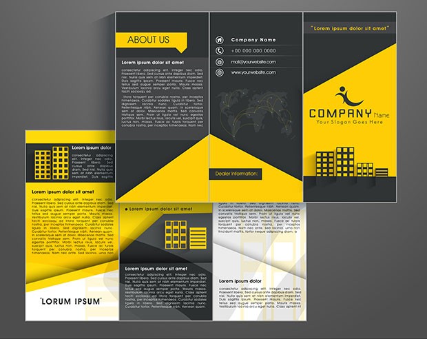 How To Create A Brochure Template In Photoshop Templates For Cs5