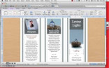 How To Create A Tri Fold Brochure Mp4 YouTube Make Trifold In Word 2007