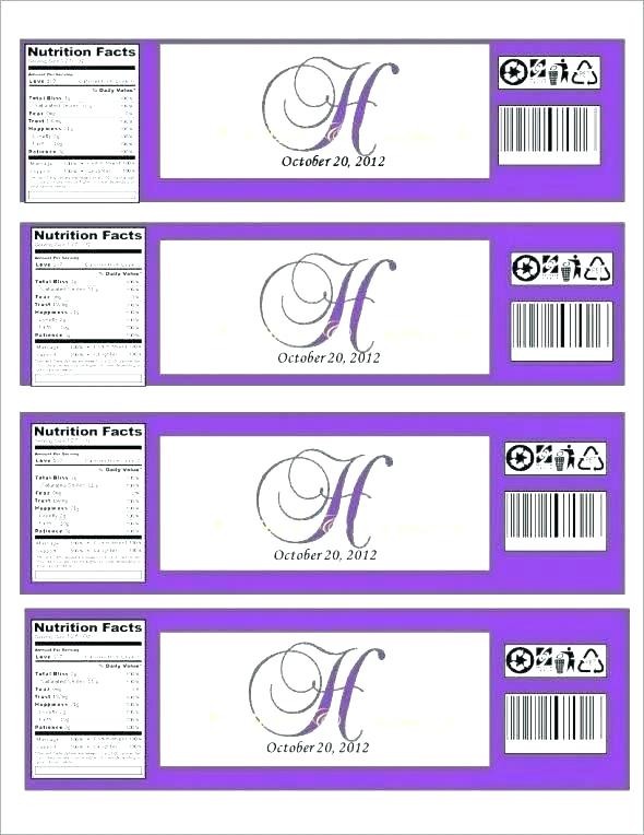  How To Create Water Bottle Labels In Word Carlynstudio us