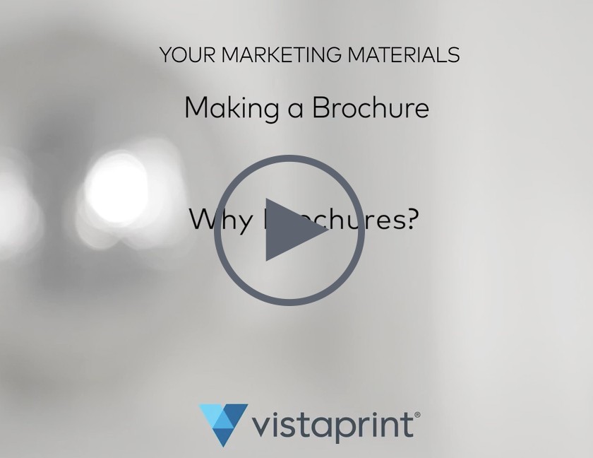 How To Make A Brochure Choose Paper Fold Layout Text Vistaprint Brochures