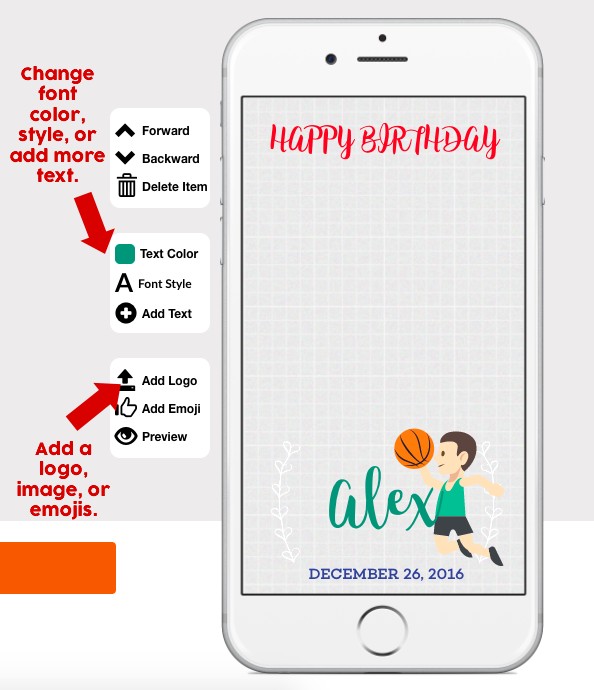 How To Make A Snapchat Birthday Filter Custom Geofilter Maker