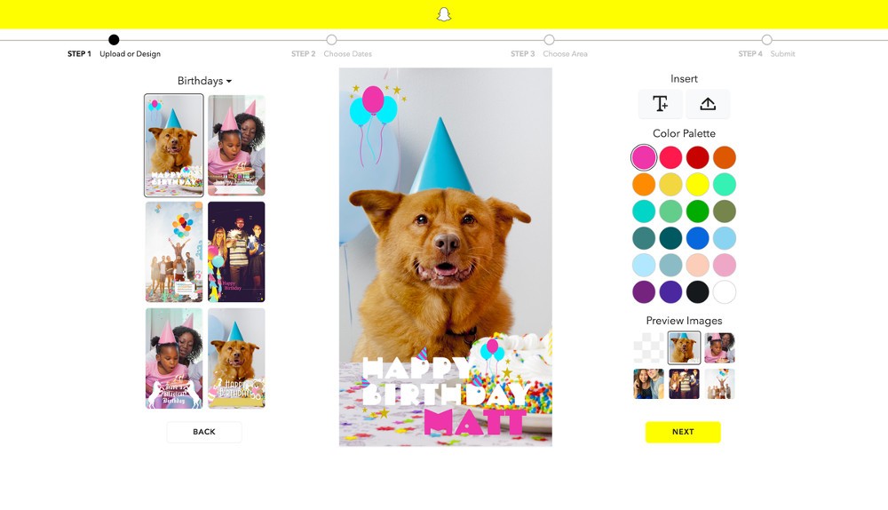 How To Make Custom Snapchat Geofilters With Free Templates Social Geofilter Template